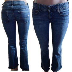 AMERICAN EAGLE OUTFITTER| SZ8 KICK BOOT JEANS